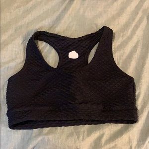 BBB black croco top